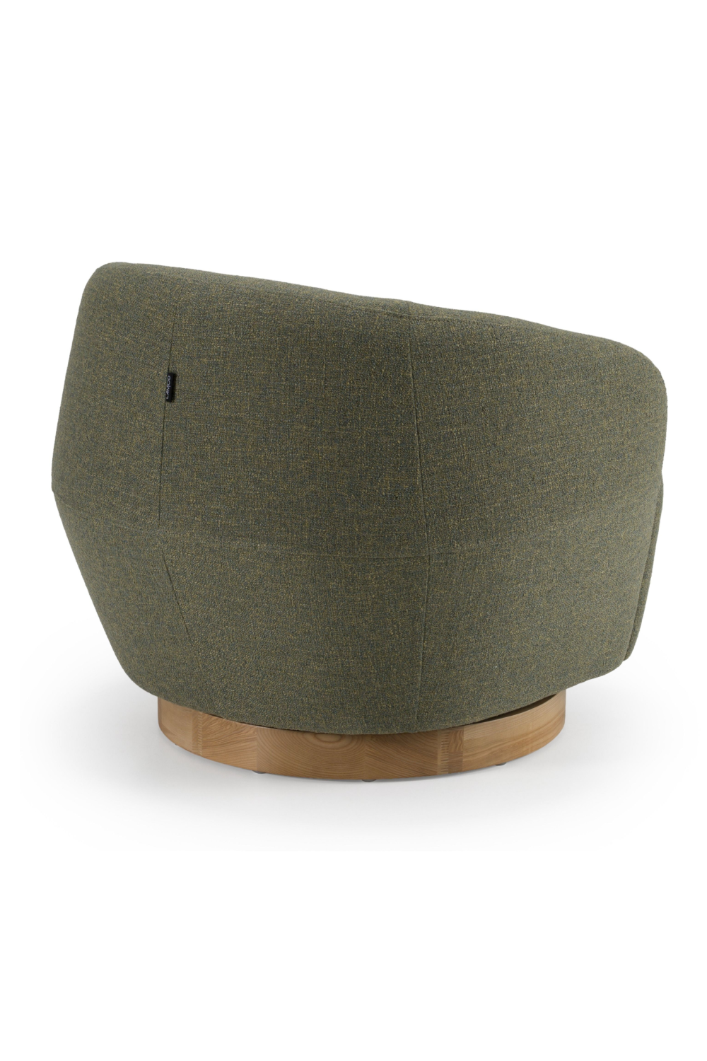 Hemp Fabric Swivel Accent Chair | OROA Modern Agatha | Oroa.com