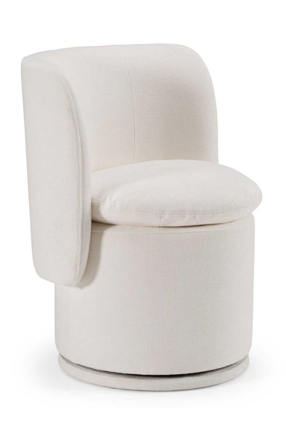 Rounded Swivel Dining Chair | OROA Modern Norris | Oroa.com