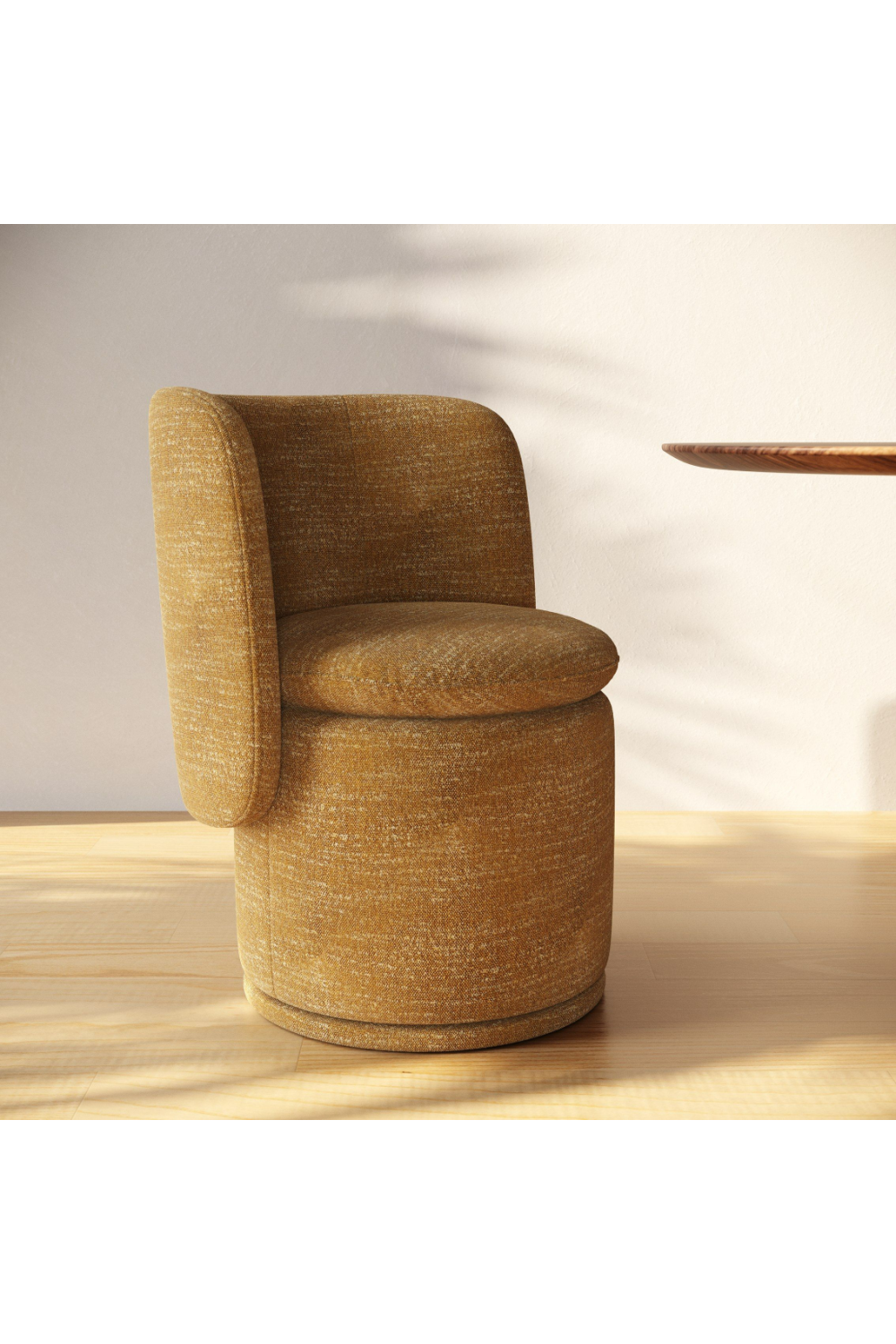 Round Swivel Dining Chair | OROA Modern Norris | Oroa.com