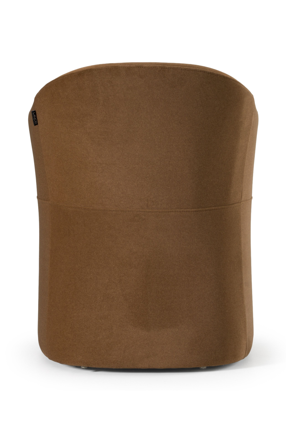 Brown Wheeled Dining Chair | Oroa.com