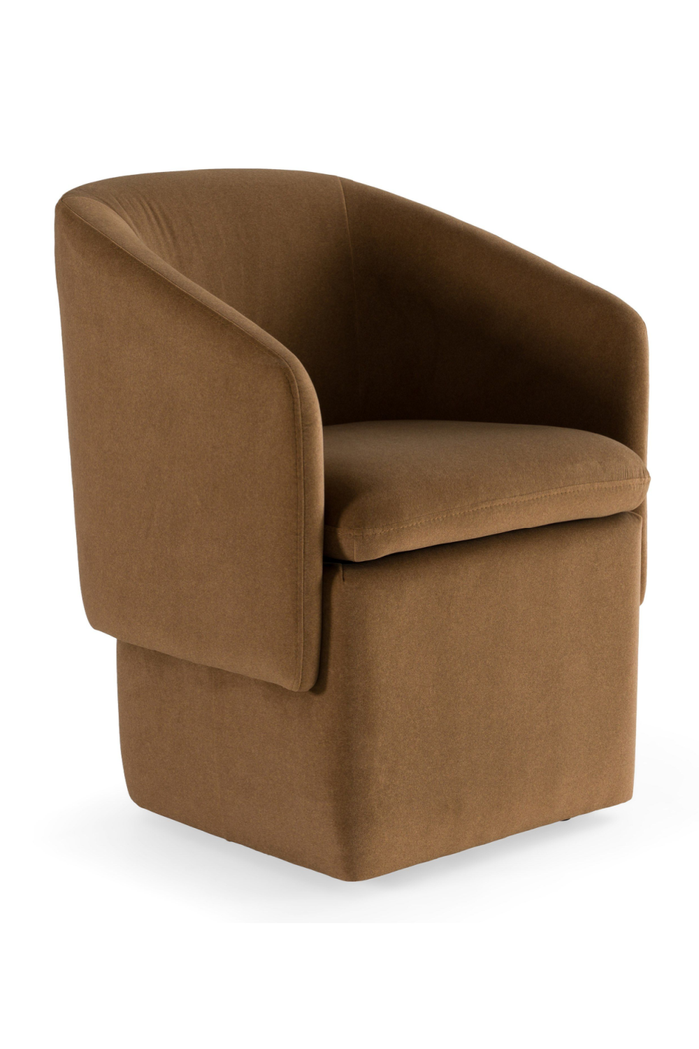 Curved Wheeled Dining Chair | OROA Modern Tassell | Oroa.com