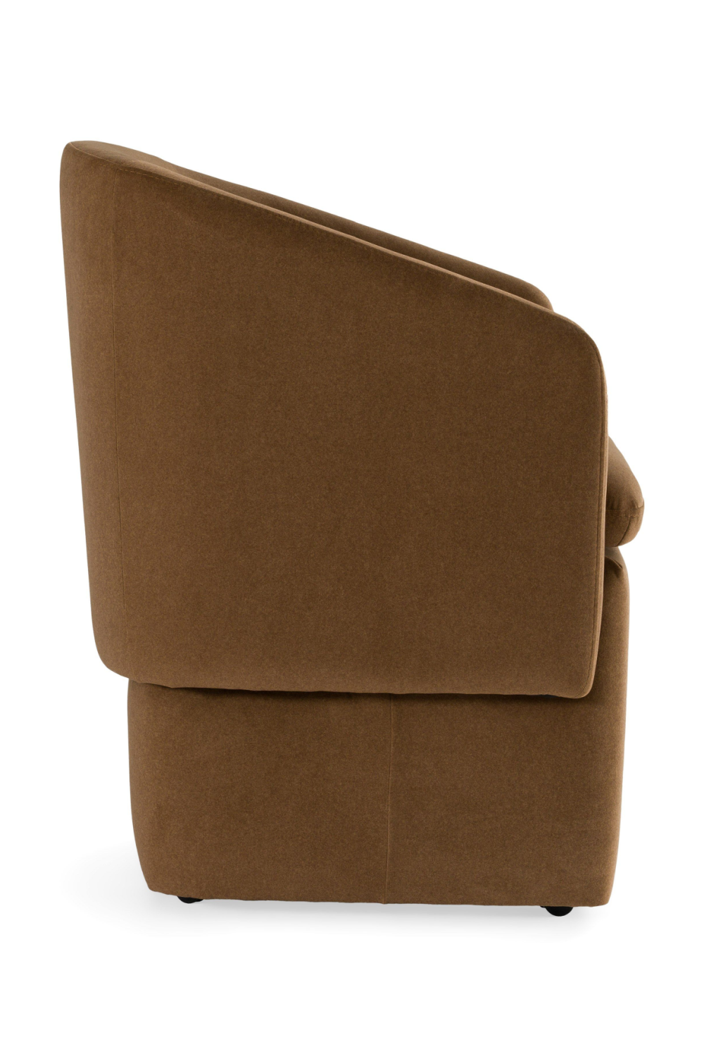 Curved Wheeled Dining Chair | Oroa.com