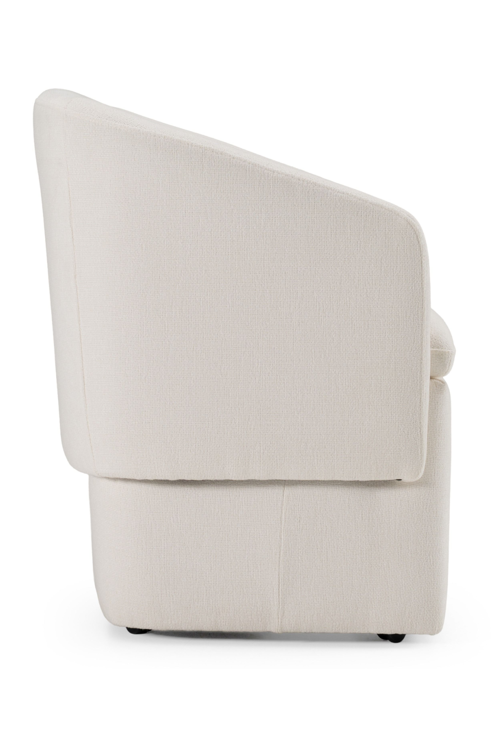 Curved Wheeled Dining Chair | Oroa.com