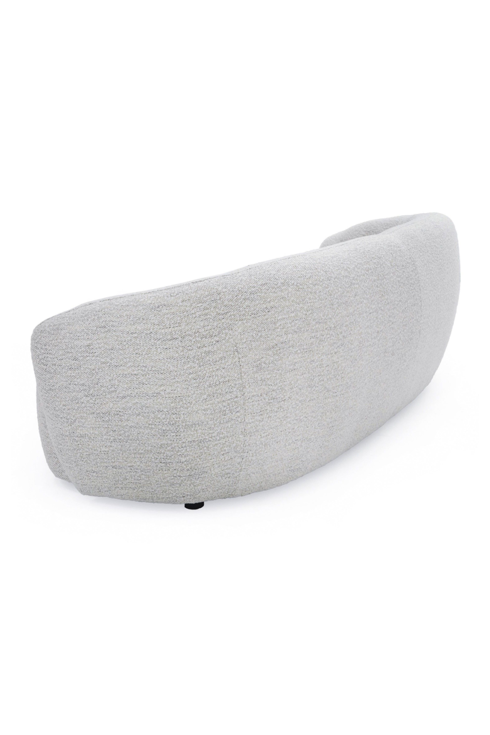 White Round-Back Sofa | Oroa.com