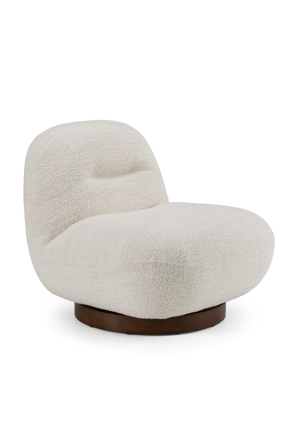 Fabric Upholstered Swivel Chair | OROA Modern Renee | Oroa.com