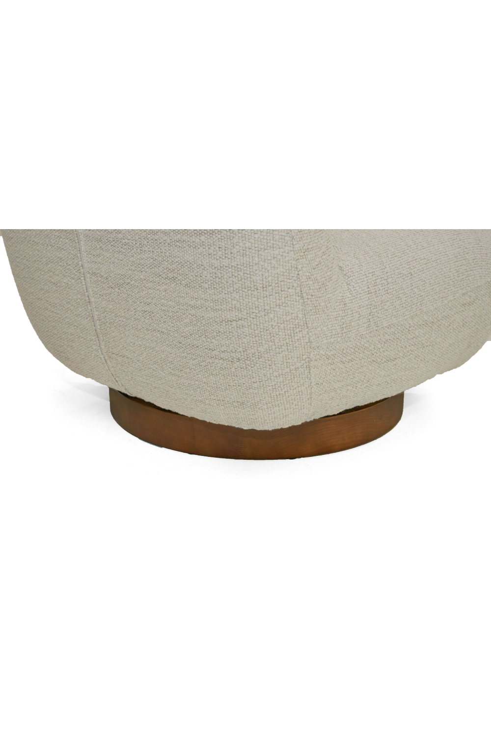 Fabric Upholstered Swivel Chair | OROA Modern Renee | Oroa.com
