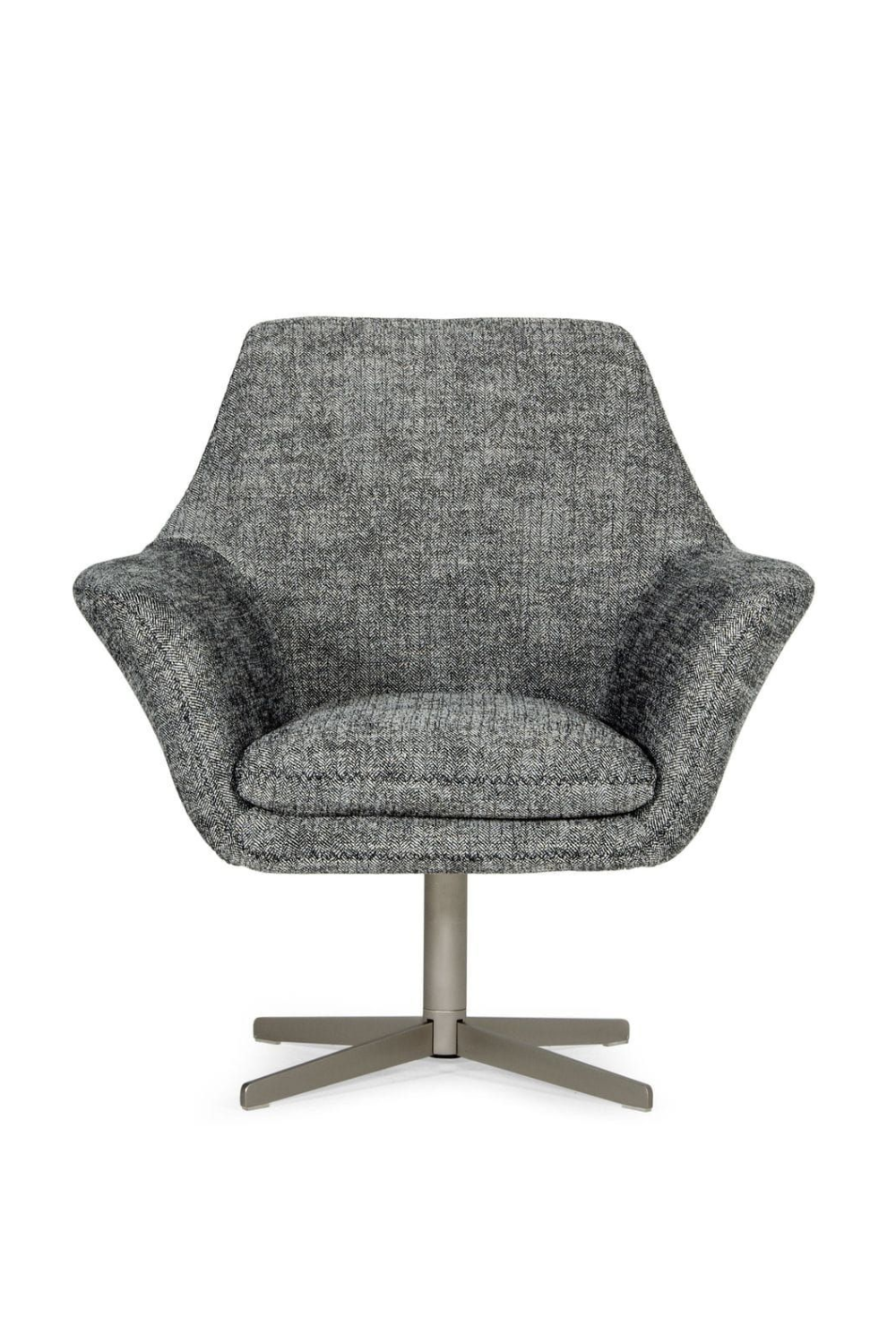 Wing-Armed Swivel Lounge Chair | Oroa.com