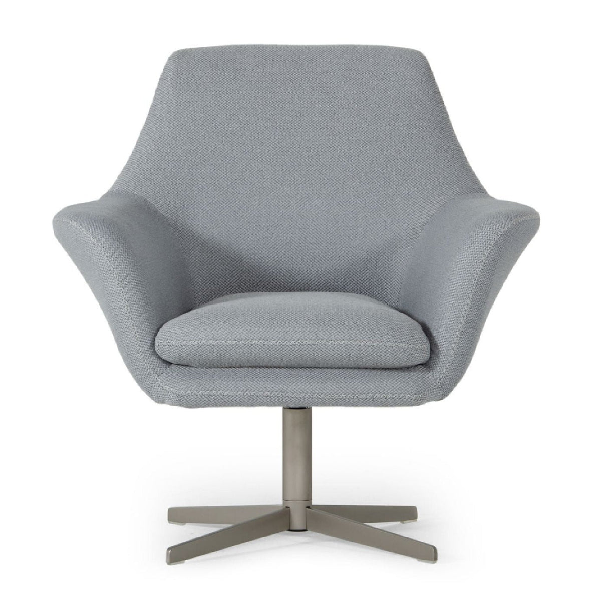 Wing-Armed Swivel Lounge Chair | OROA Modern Elvin