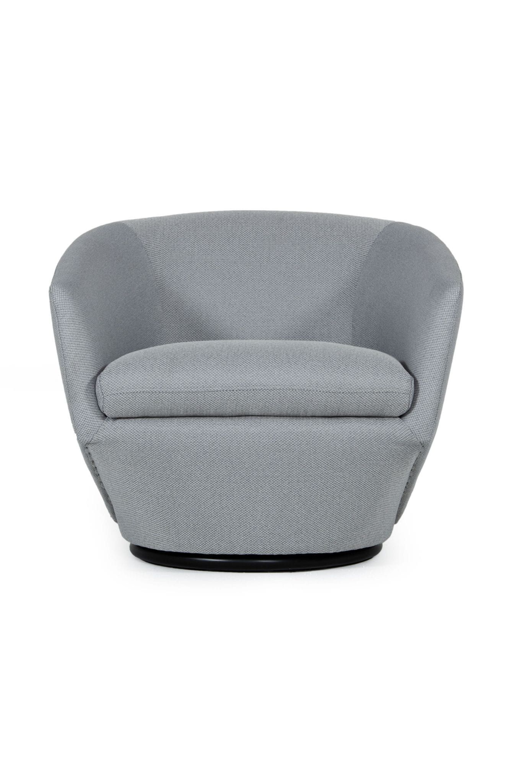 Gray Swivel Accent Chair | OROA Modern Tyson | Oroa.com
