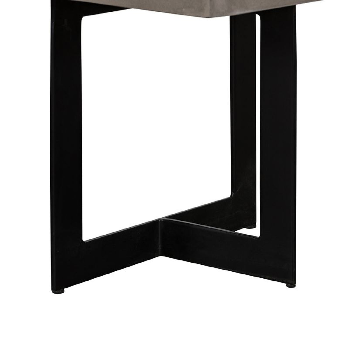 Concrete & Metal End Table | OROA Modern Sharon