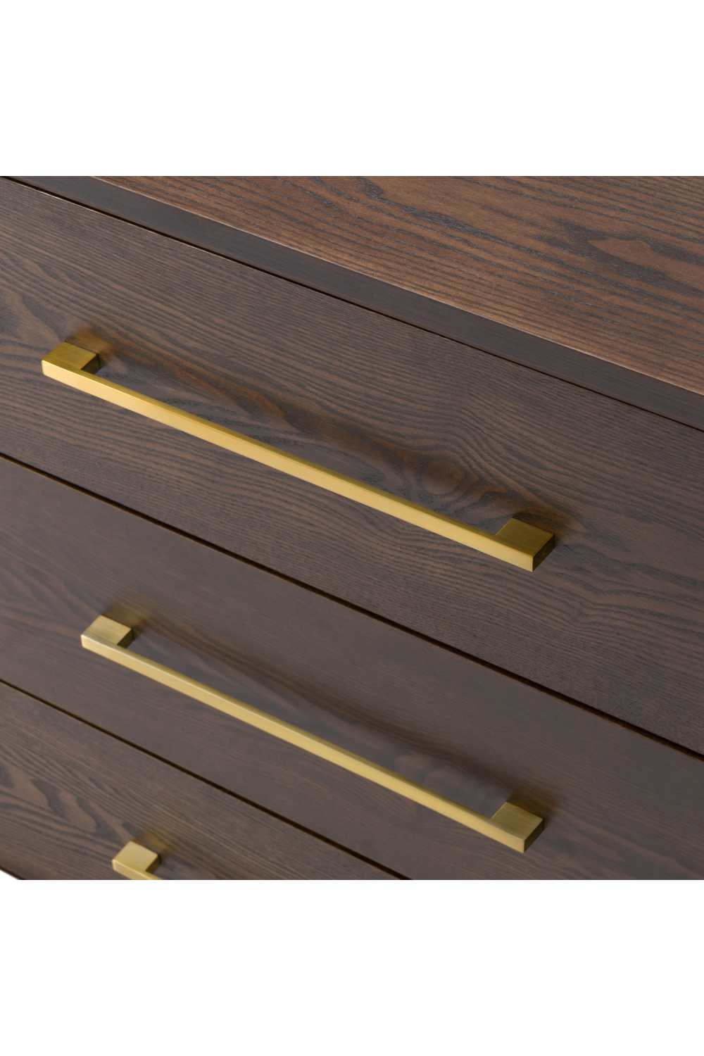 Brown Oak 6-Drawer Dresser | Oroa.com