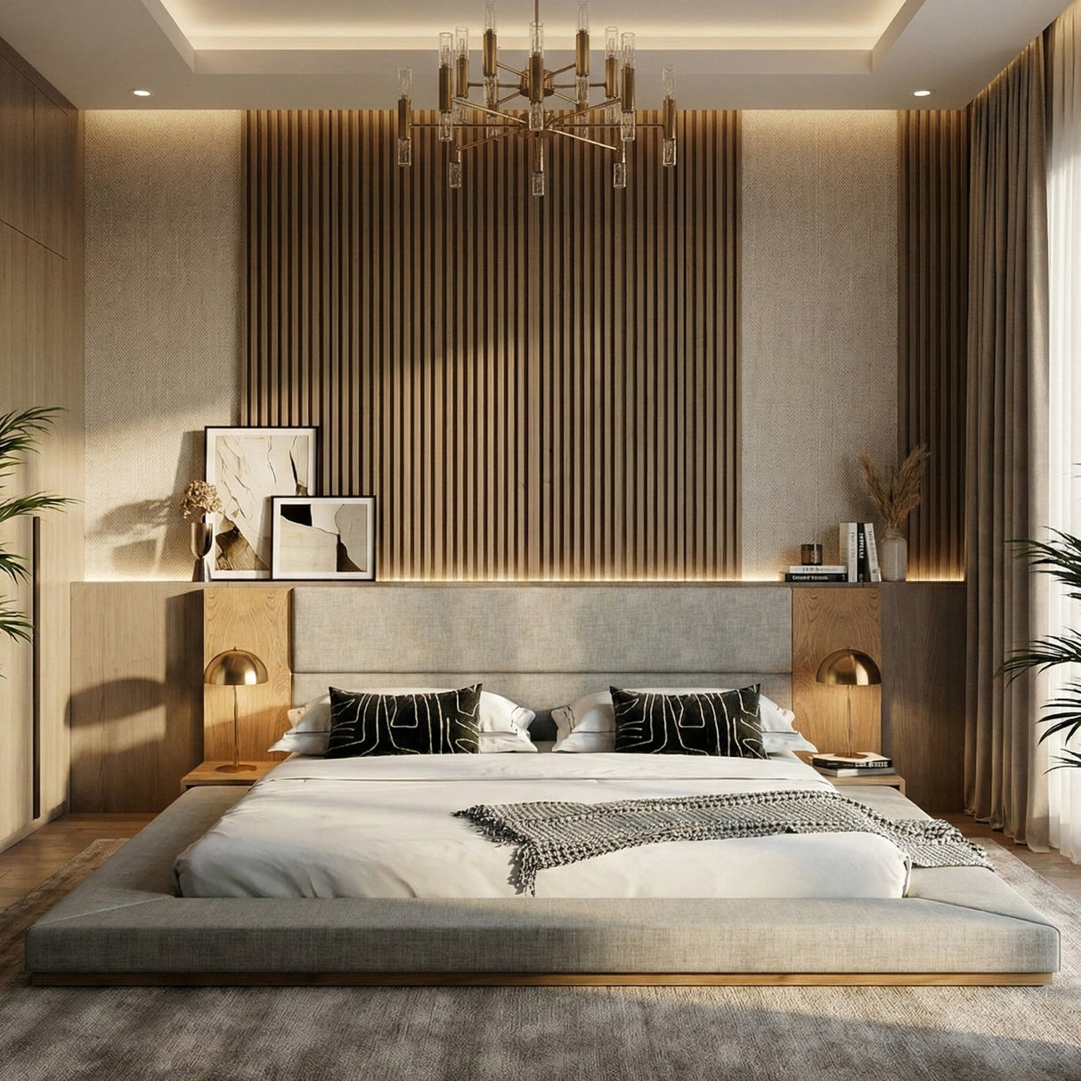 Natural Oak Queen Bed – Jagger – alternate view 11