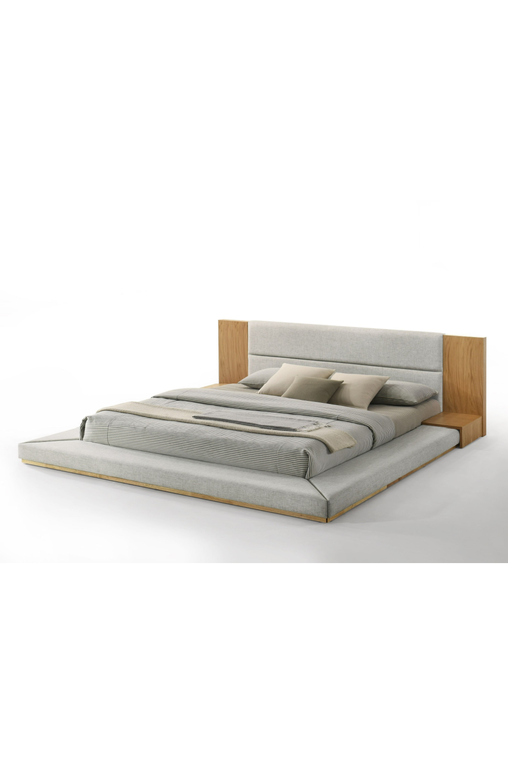 Natural Oak Queen Bed | OROA Modern Jagger | Oroa.com