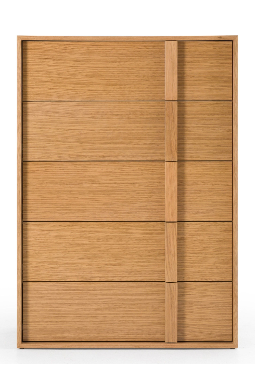 Warm Oak 5-Drawer Chest | OROA Modern Berlin | Oroa.com