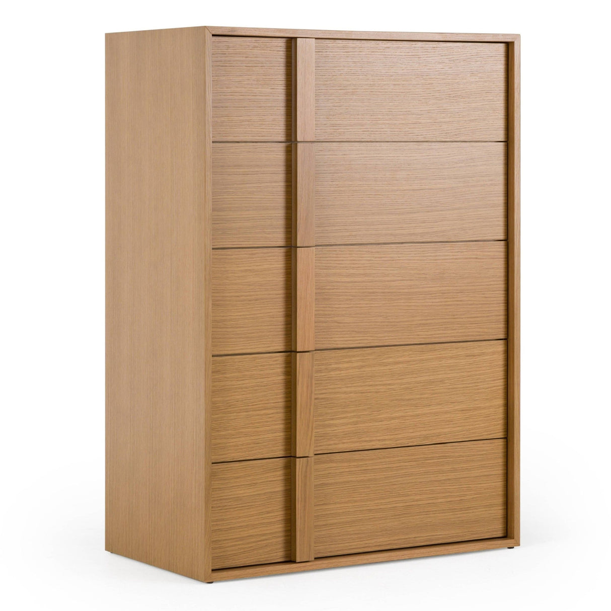 Warm Oak 5-Drawer Chest | OROA Modern Berlin | Oroa.com