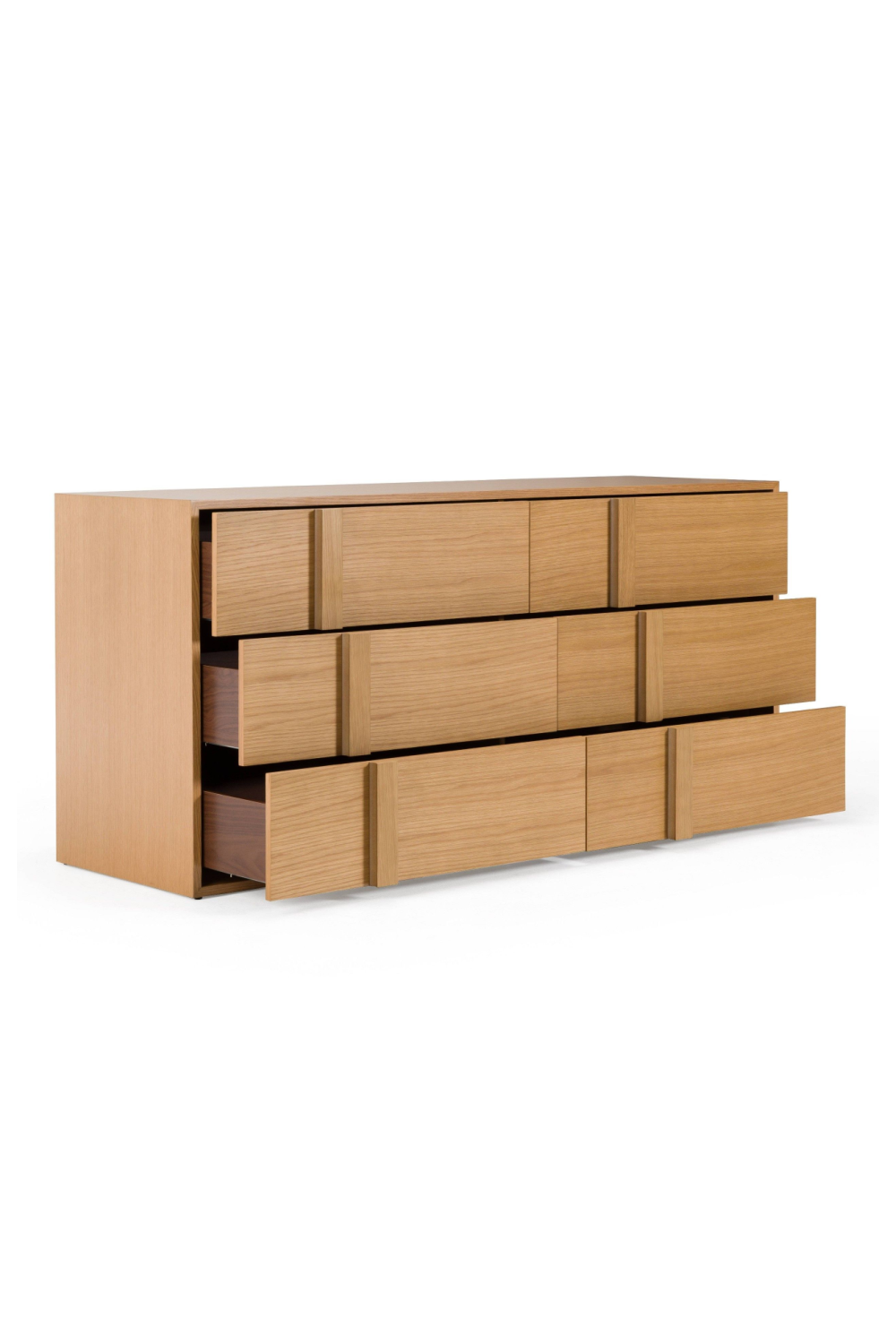 Warm Oak 5-Drawer Dresser | OROA Modern Berlin | Oroa.com