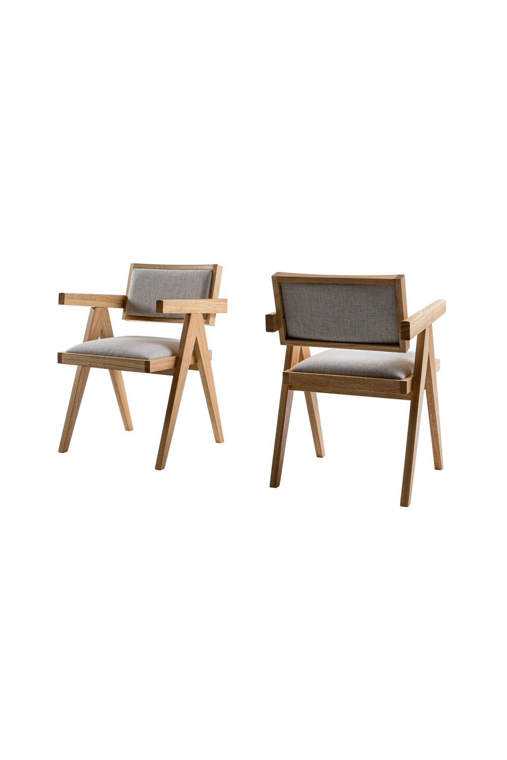 Solid Wood Dining Chairs (2) | Oroa.com