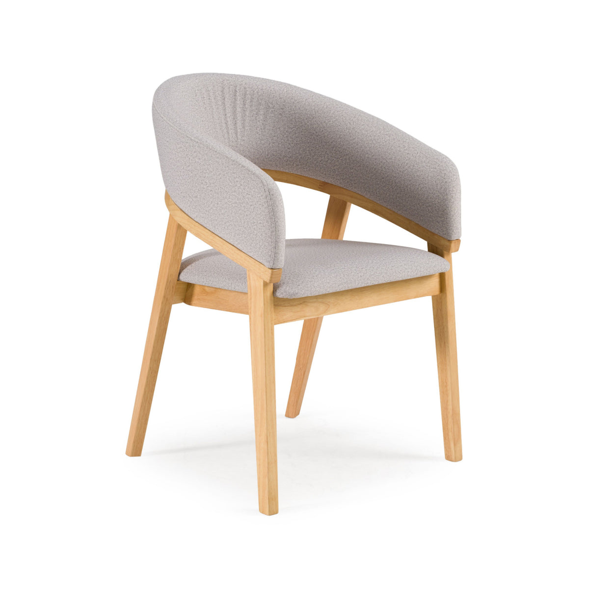 Solid Wood Curved Dining Chair | OROA Modern Truman
