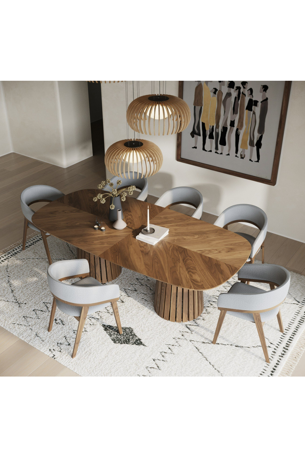 Velvet Dining Chair | Oroa.com