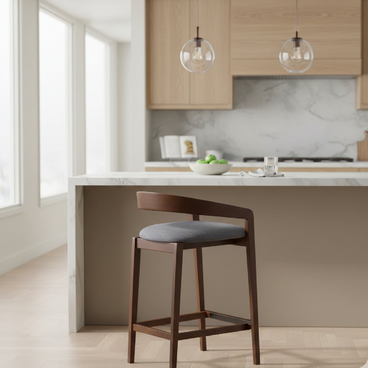 Padded Seat Counter Chairs (2) | Oroa.com