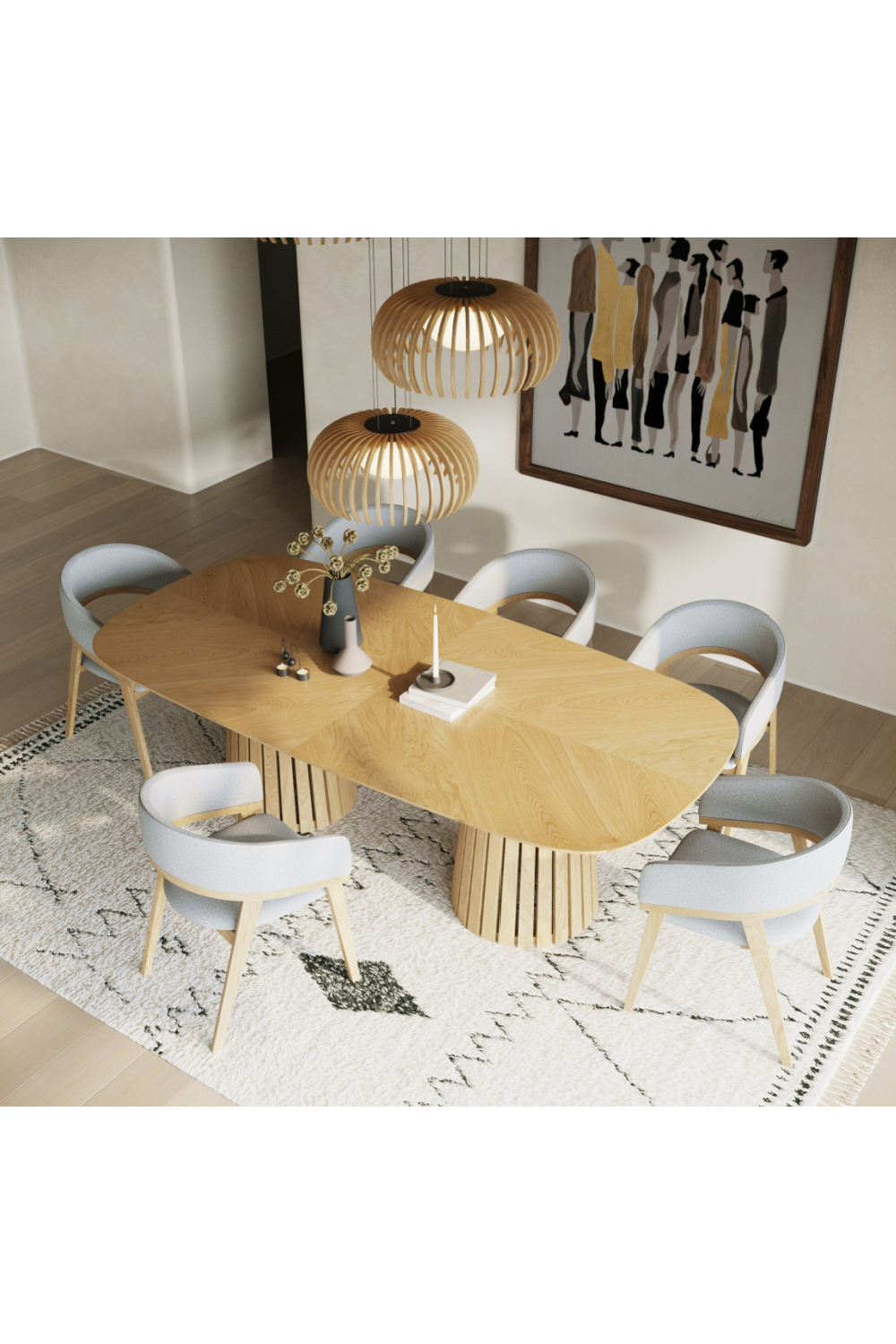 Velvet Dining Chair | Oroa.com