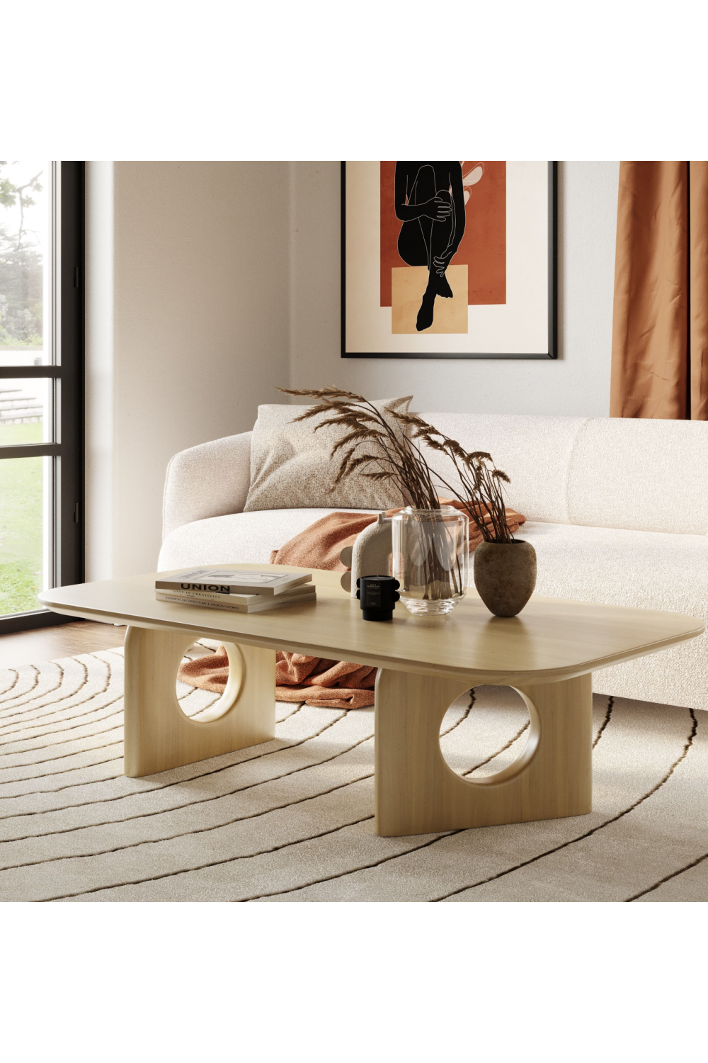 White Oak Coffee Table | OROA Modern Oshana | Oroa.com