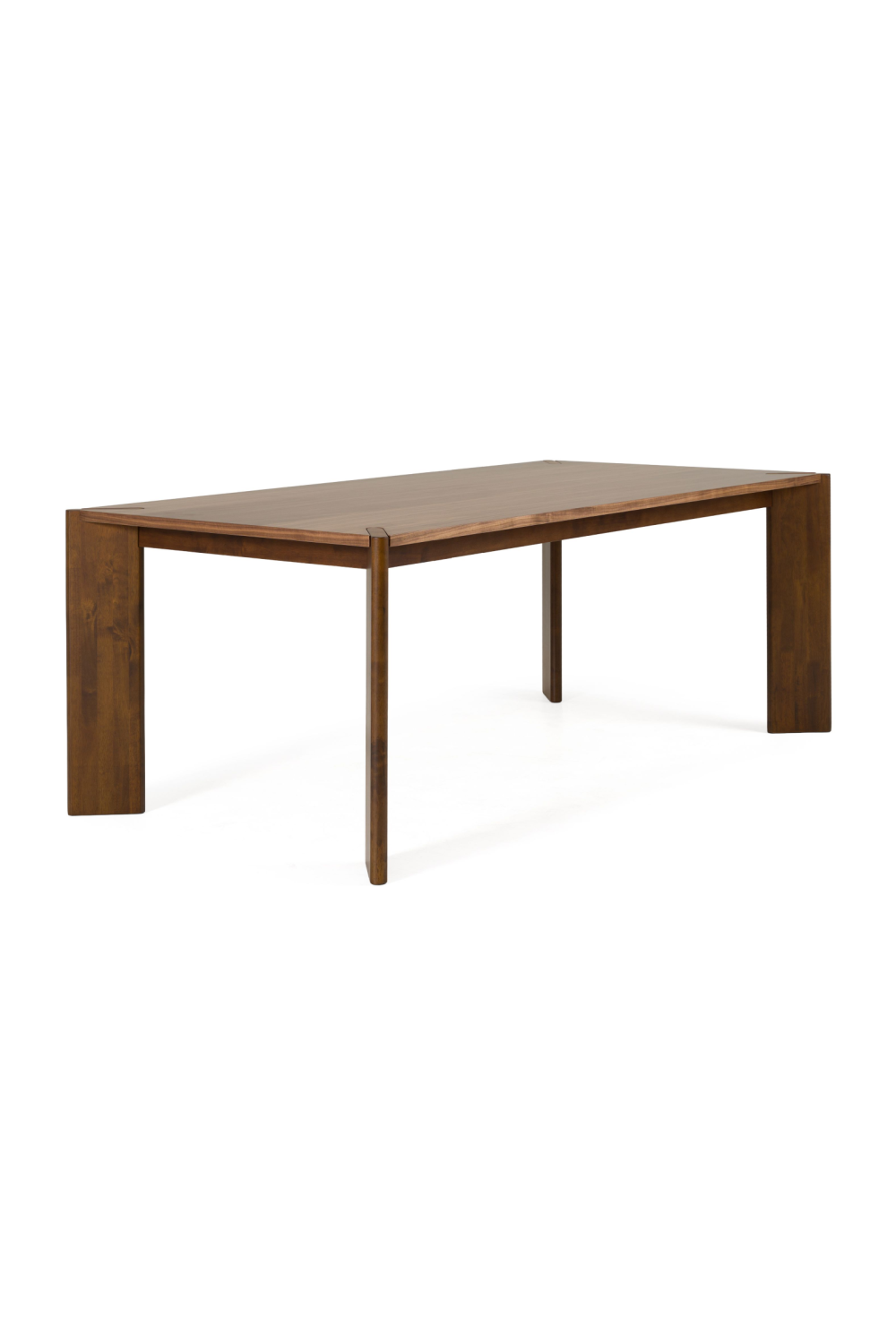 Modern European furniture - Walnut Rectangular Dining Table - www.oroa.com