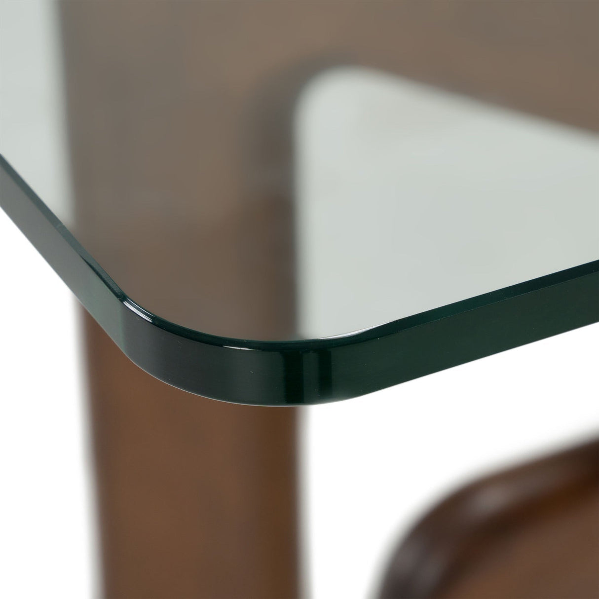 Modern European furniture - Clear Glass Dining Table - www.oroa.com