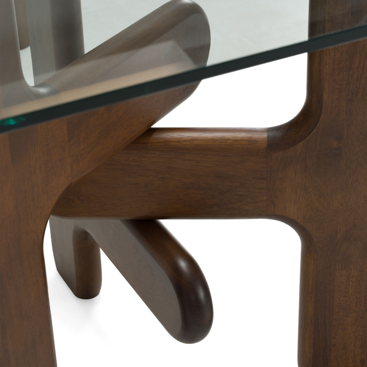 Modern European furniture - Clear Glass Dining Table - www.oroa.com | Oroa.com