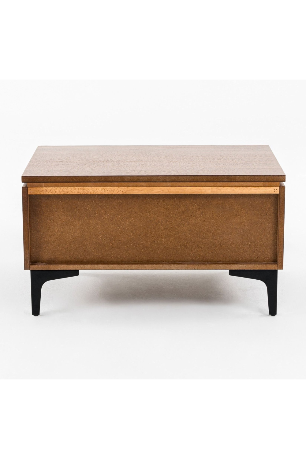 1-Drawer Walnut Veneer Nightstand | Oroa.com
