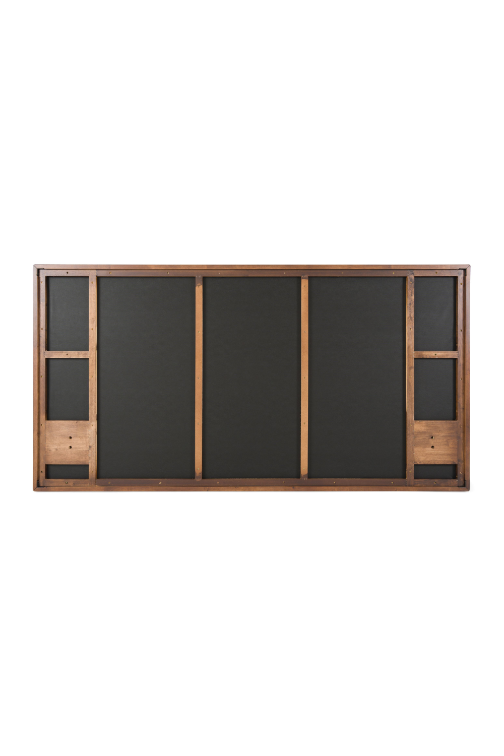 Gray Channeled Headboard Bed | Oroa.com