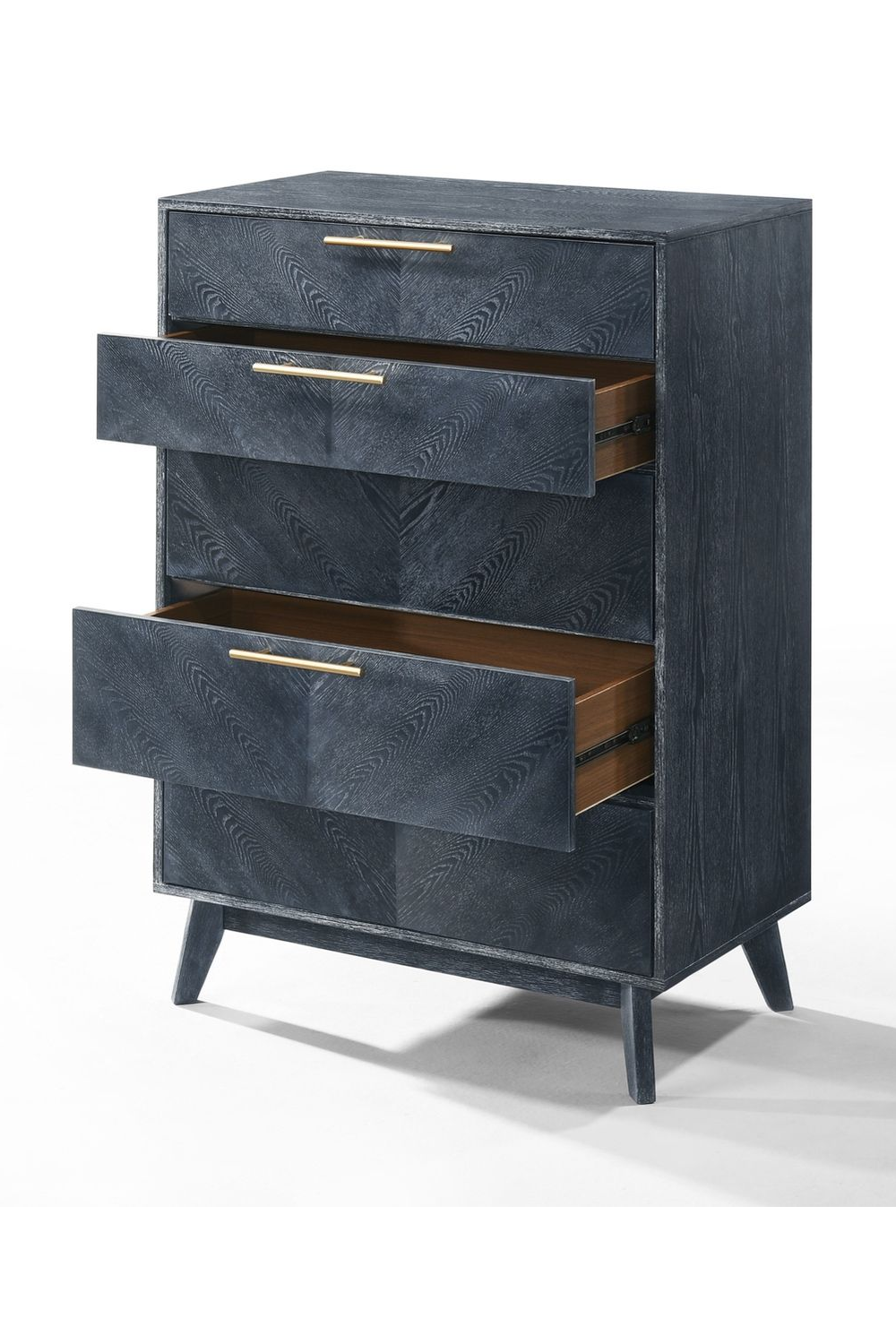 Gray Ash 5-Drawer Chest | Oroa.com