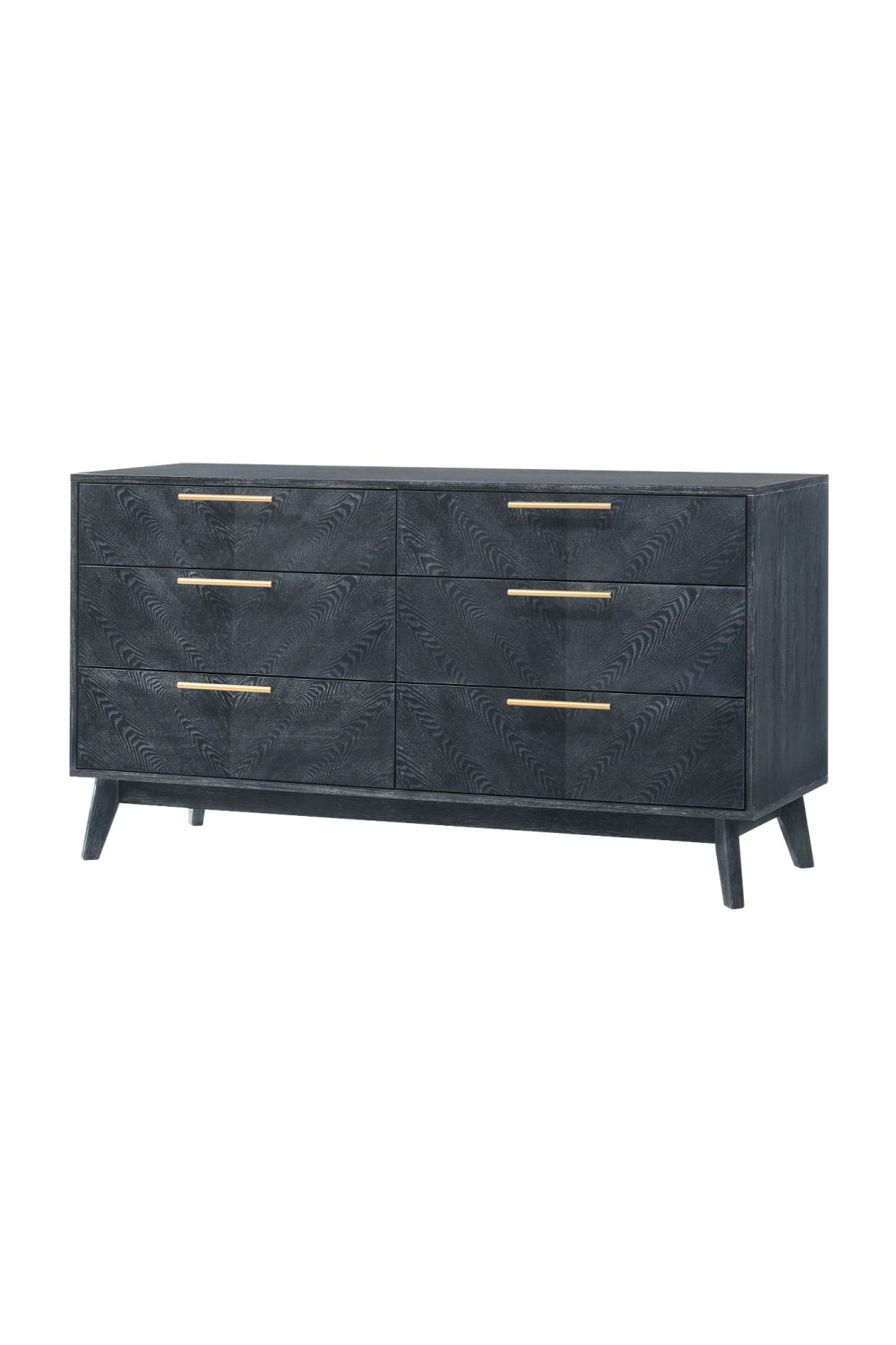 Gray Ash 6-Drawer Dresser | Oroa.com