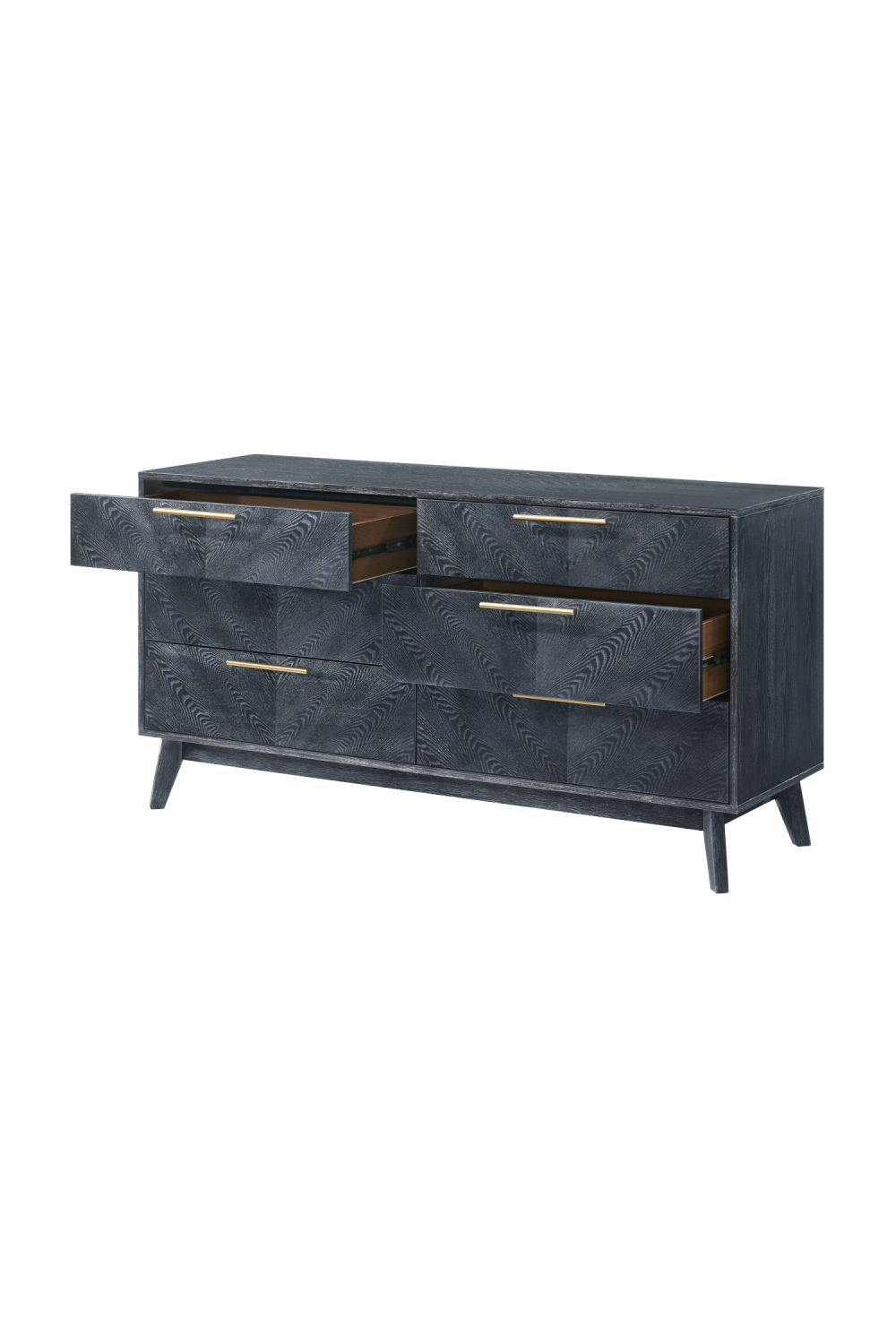 Gray Ash 6-Drawer Dresser | Oroa.com