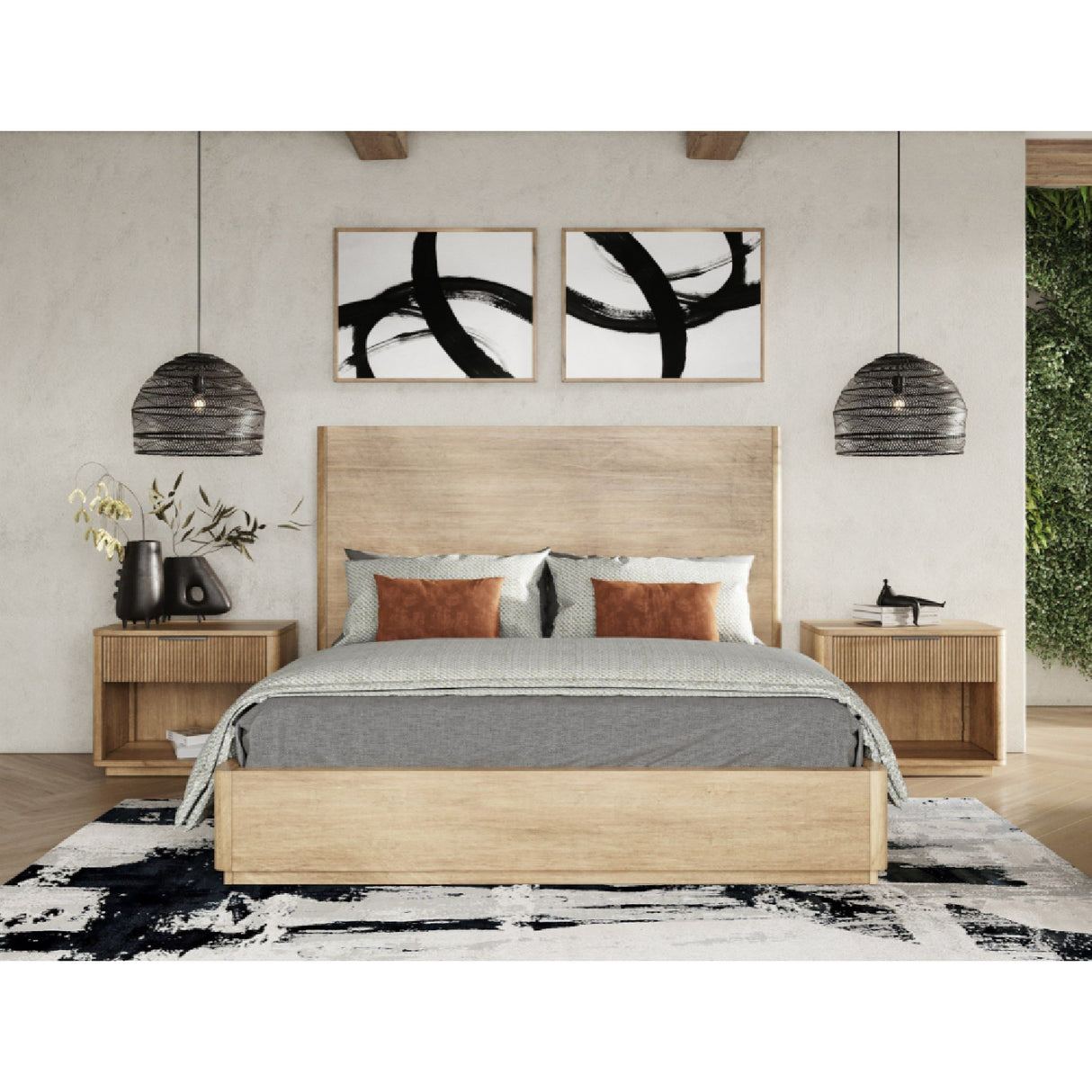 Natural Oak Bed | OROA Modern Santa Monica | Oroa.com