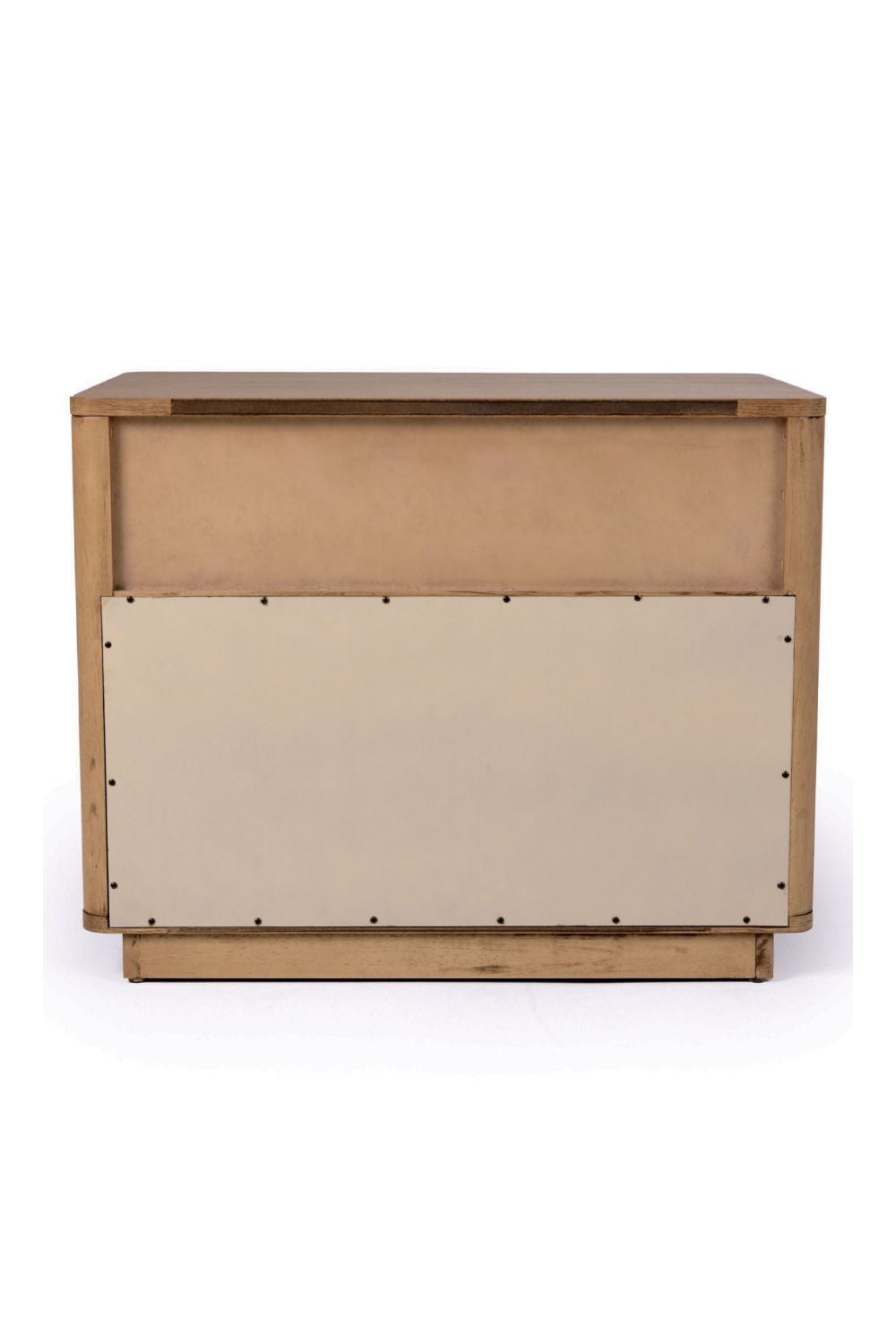 Reeded Wood 1-Drawer Nightstand | OROA Modern Santa Monica | Oroa.com