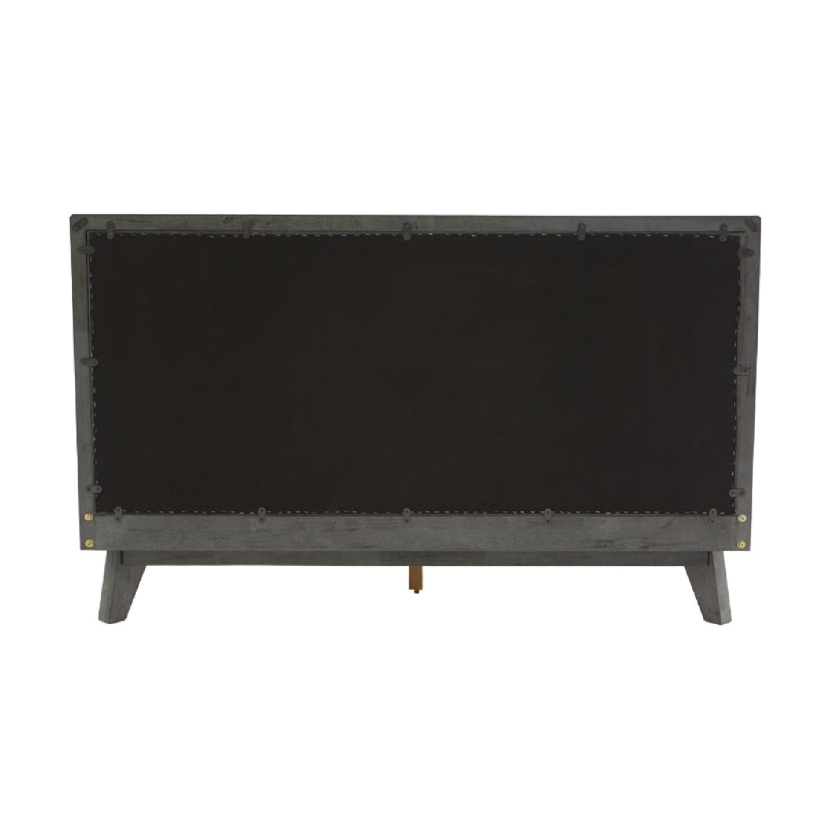 Modern European furniture - Gray Linen Bed - www.oroa.com