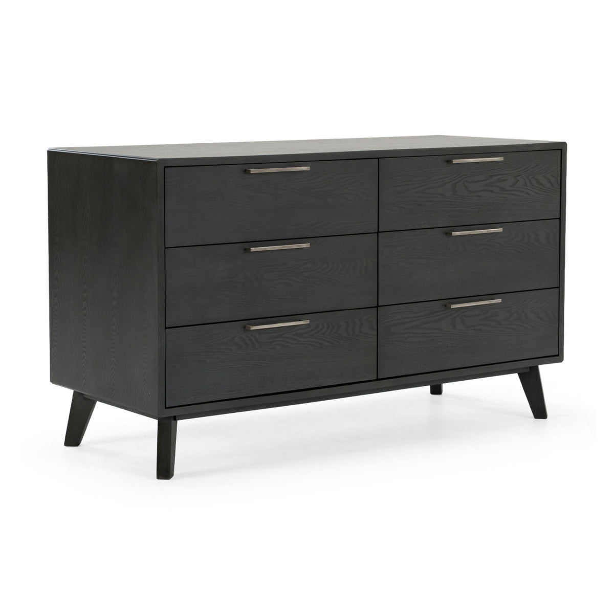 Gray Wash 6-Drawer Dresser | OROA Modern Soria