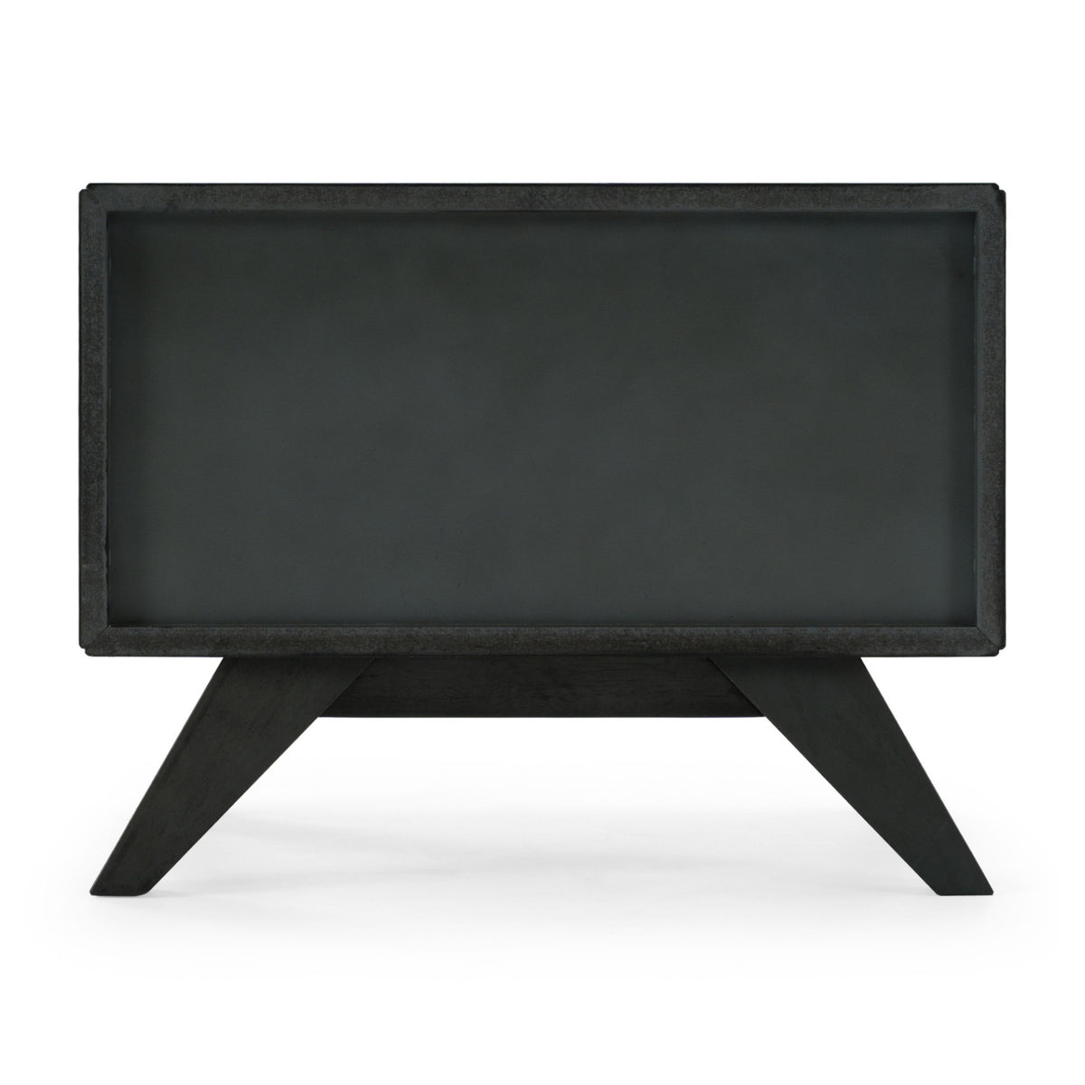 Gray Wash 2-Drawer Nightstand | OROA Modern Soria