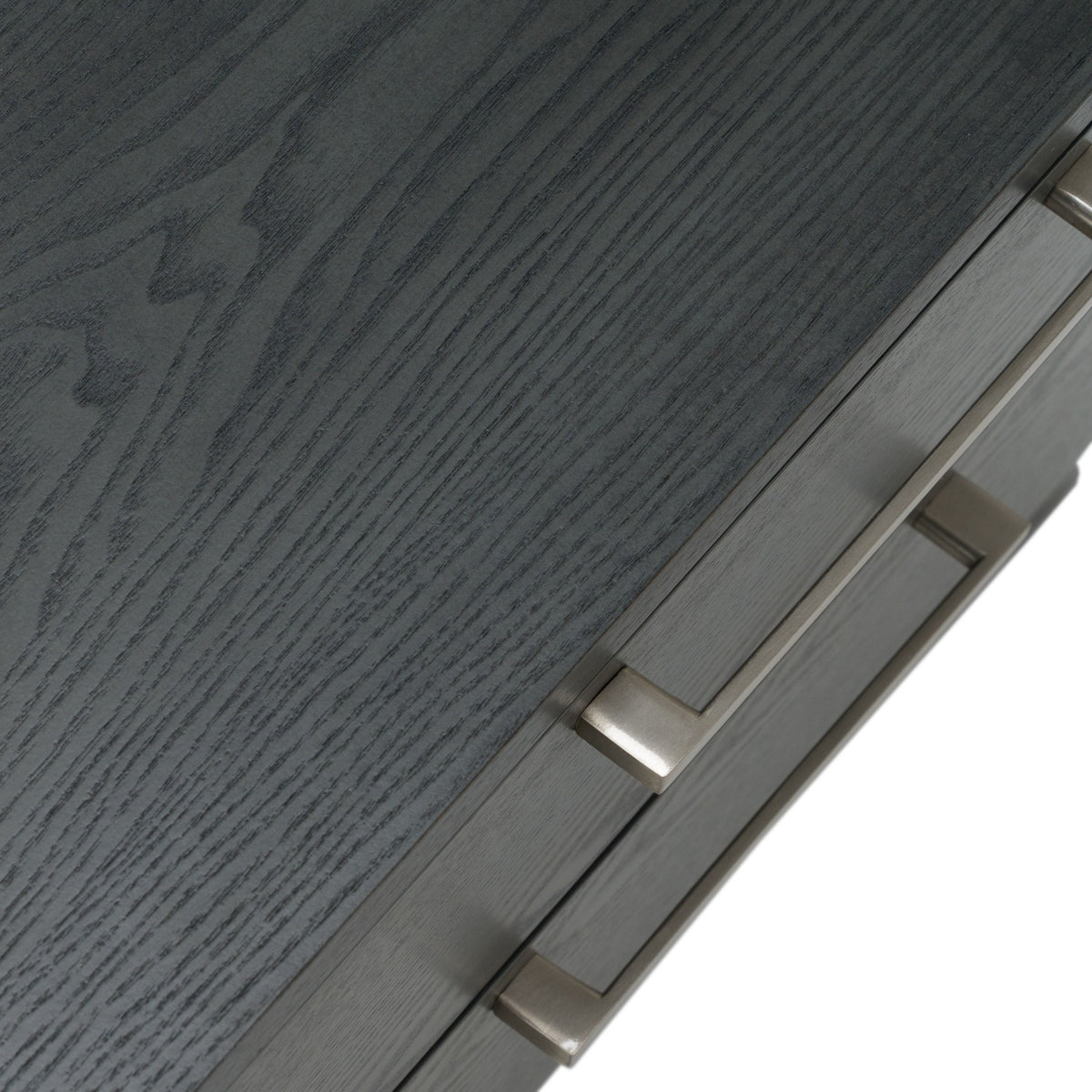 Gray Wash 2-Drawer Nightstand | OROA Modern Soria