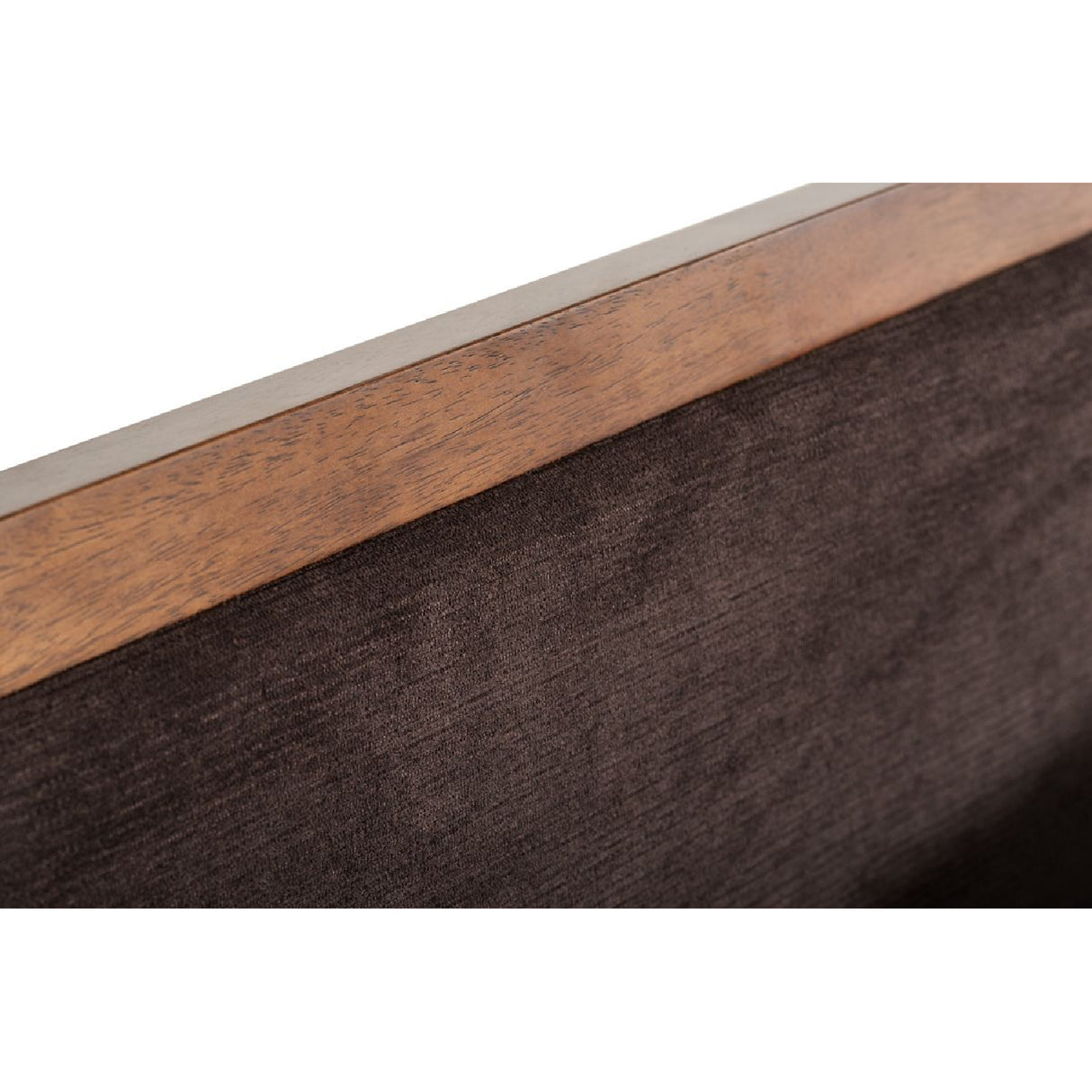 Brown Fabric Bed | OROA Modern Marshall
