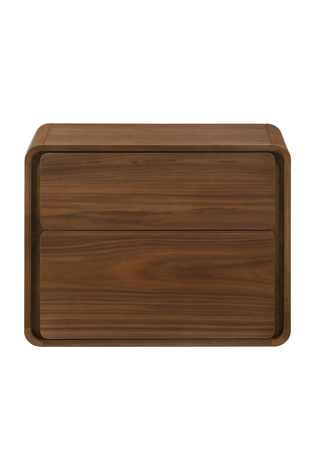 Solid Wood 2-Drawer Nightstand | OROA Modern Dustin | Oroa.com