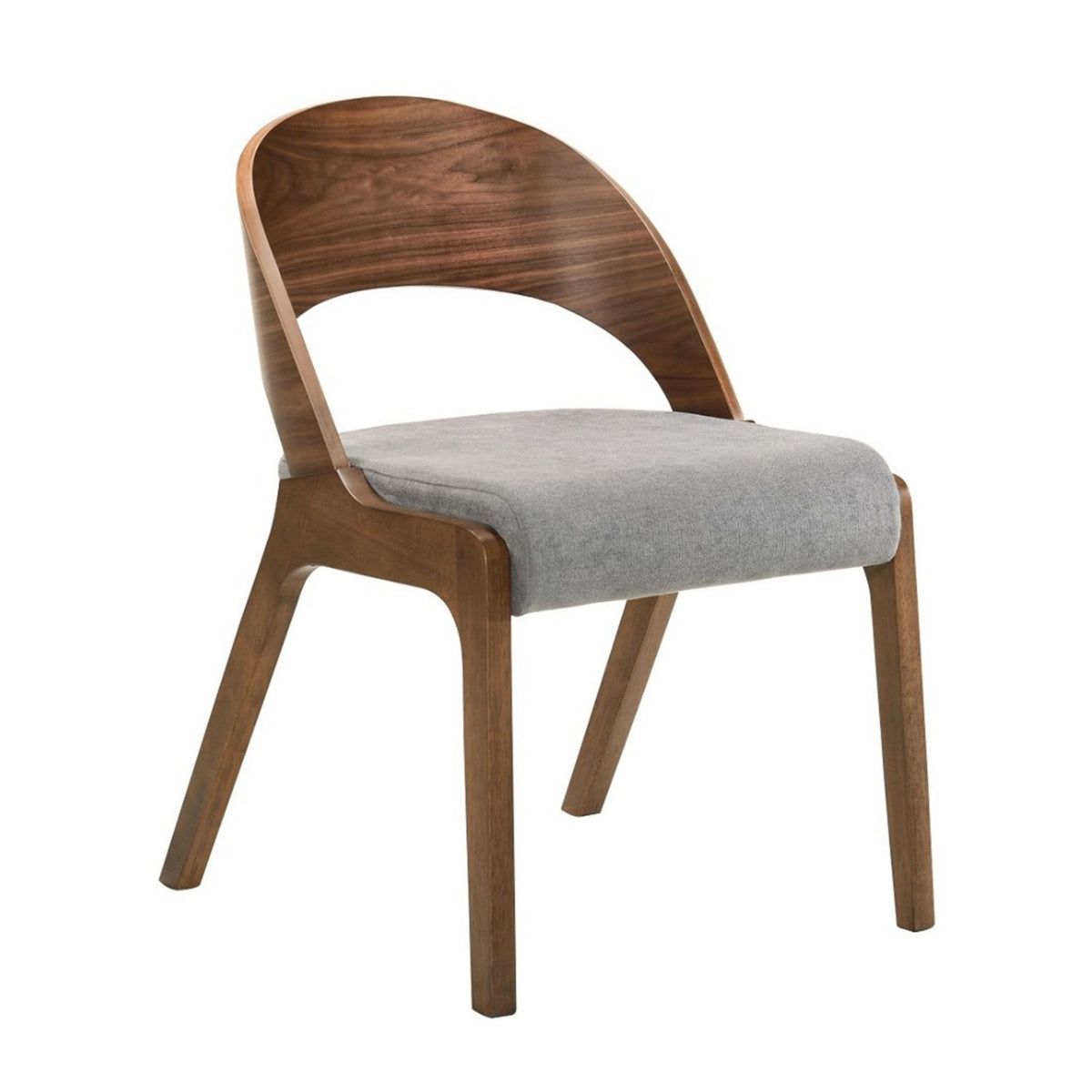 Walnut Open-Back Dining Chairs (2) | OROA Modern Runyon
