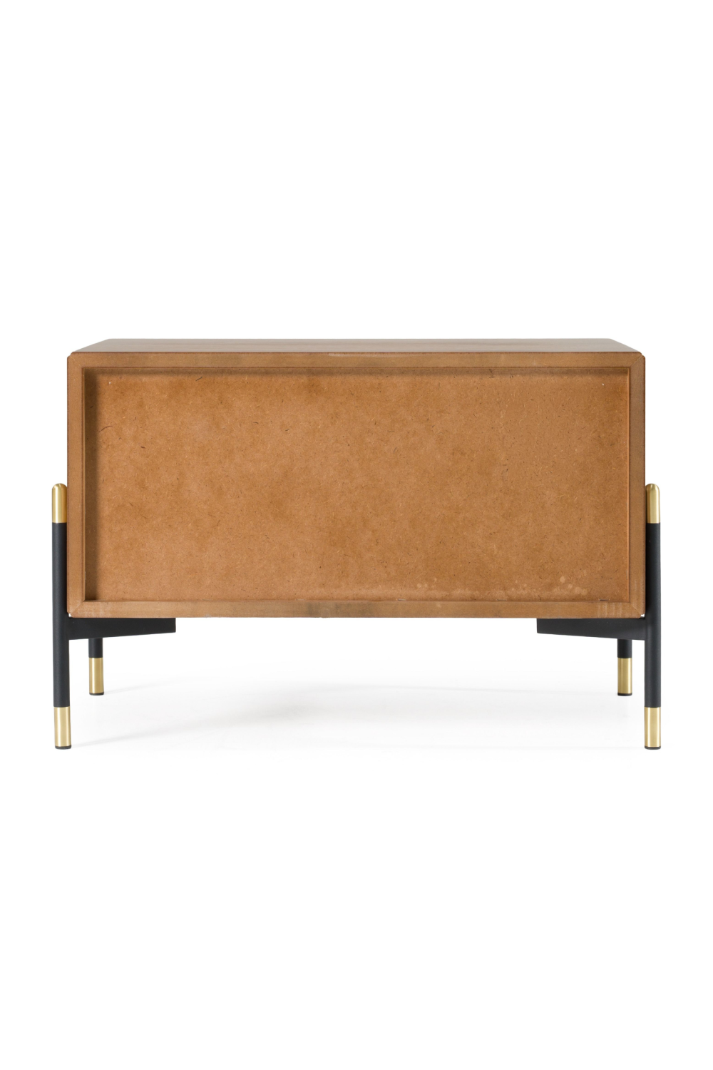 Volcanic Slate 2-Drawer Nightstand | OROA Modern Metcalf | Oroa.com