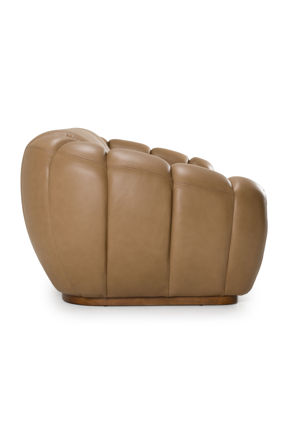 Tan Leather Sofa | OROA Modern Ekwok | Oroa.com