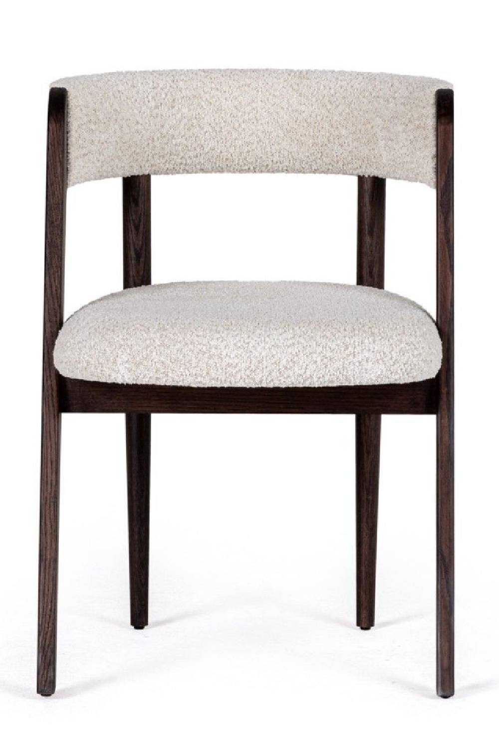 Rounded-Back Walnut Dining Chairs (2) | OROA Modern Vegas | Oroa.com
