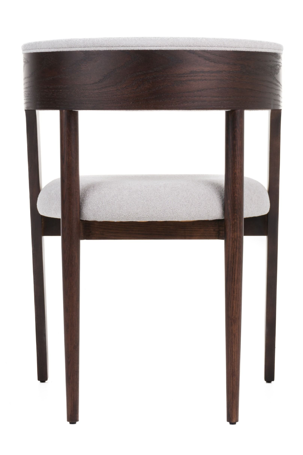 Rounded-Back Walnut Dining Chairs (2) | OROA Modern Vegas | Oroa.com