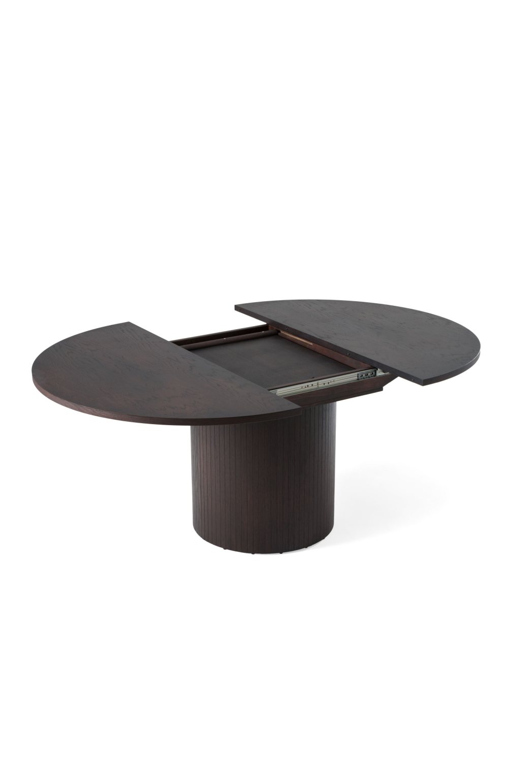 Brown Oak Extendable Dining Table | OROA Modern Miami | Oroa.com