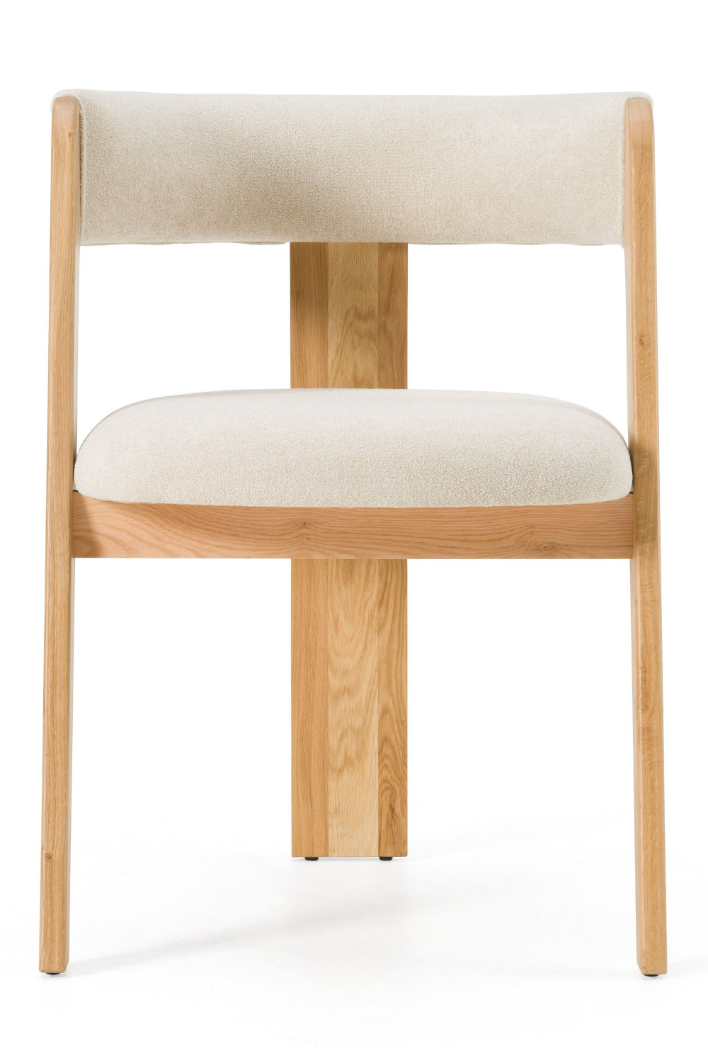 Wood Framed Curve Dining Chairs (2) | Oroa.com