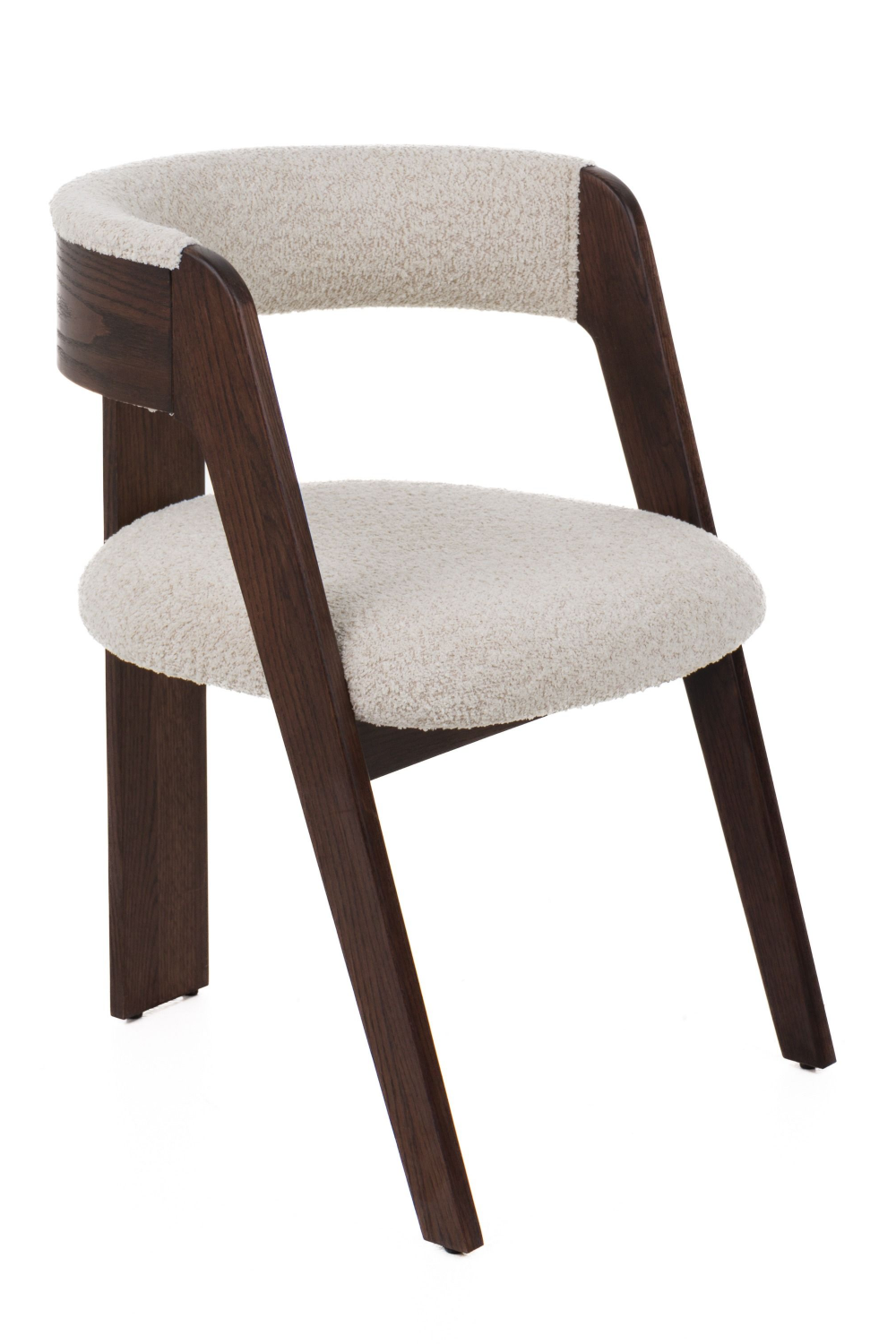 Wood Framed Curve Dining Chairs (2) | OROA Modern Washington | Oroa.com